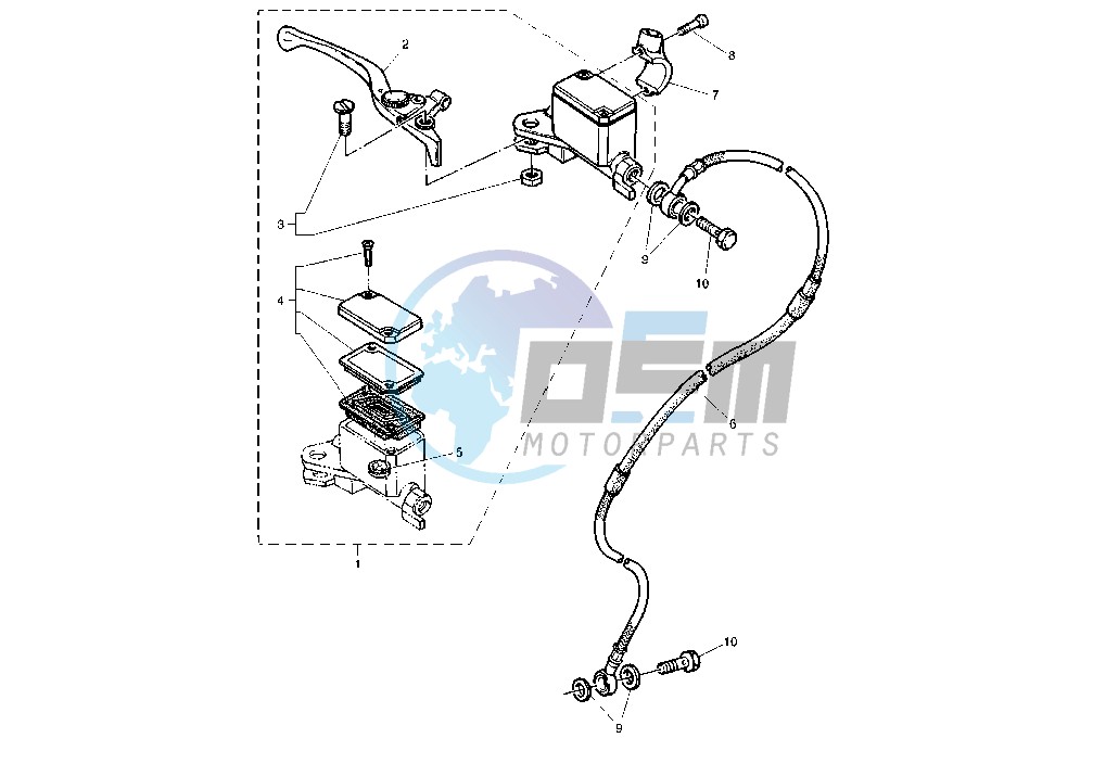 FRONT MASTER CYLINDER