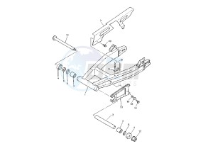 XJR-XJR SP 1300 drawing REAR ARM MY99-00