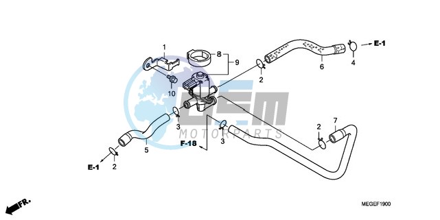 AIR INJECTION CONTROL VALVE