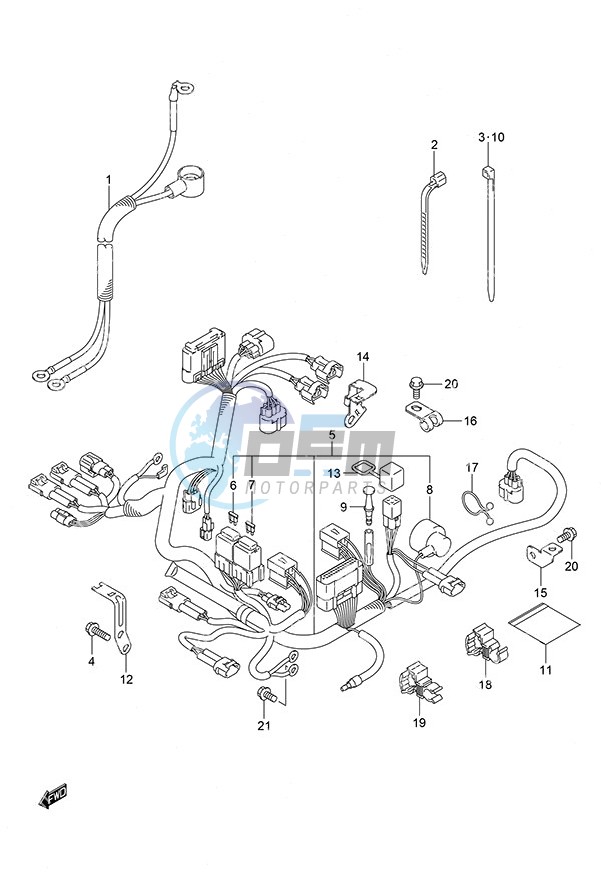 Harness Non-Remote Control