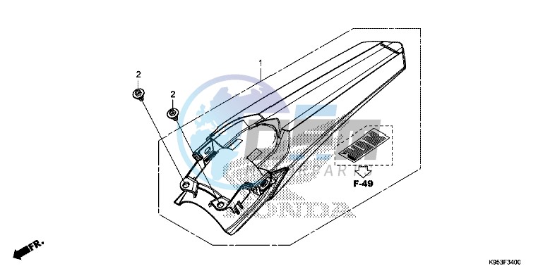 REAR FENDER