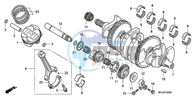 CRANKSHAFT/PISTON