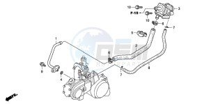 TRX90 drawing AIR SUCTION VALVE