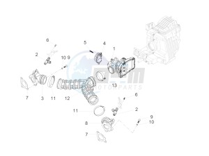 V7 III Stone 750 E4 (APAC) drawing Throttle body