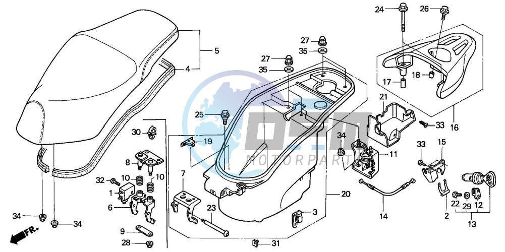 SEAT/LUGGAGE BOX