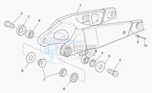 MGS-01 1200 Corsa Corsa drawing Swing arm