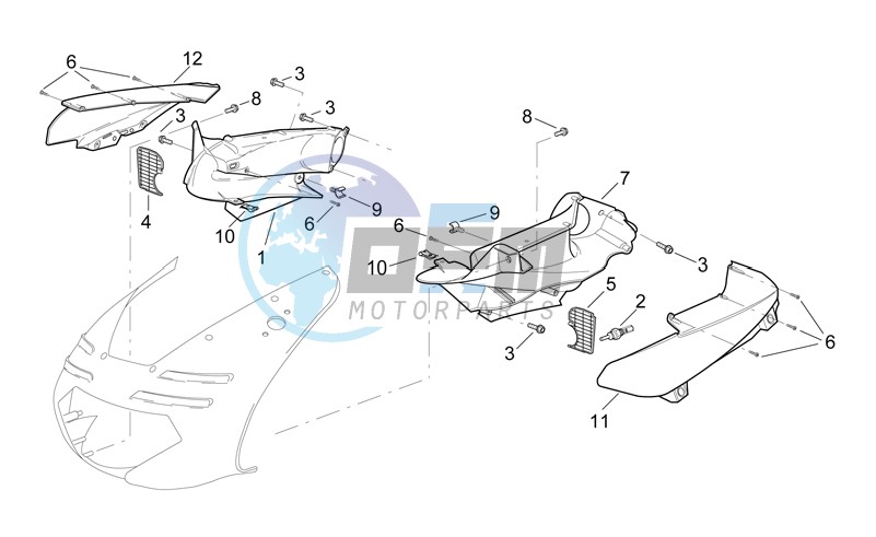 Front body - Duct