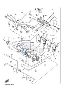 XJ6N 600 XJ6-N (NAKED) CYPRUS drawing INTAKE 2