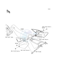 KX 450 D (KX450F) (F8F) D8F drawing SEAT