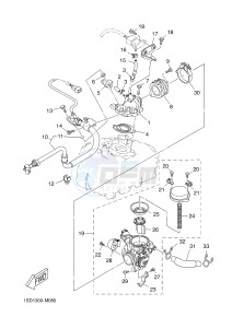 YP400RA X-MAX 400 ABS X-MAX (1SDC 1SDC 1SDC 1SDC) drawing INTAKE