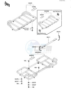 KLF 300 A [BAYOU 300] (A2) [BAYOU 300] drawing CARRIERS