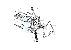 SHARK - 150 cc drawing OIL PAN