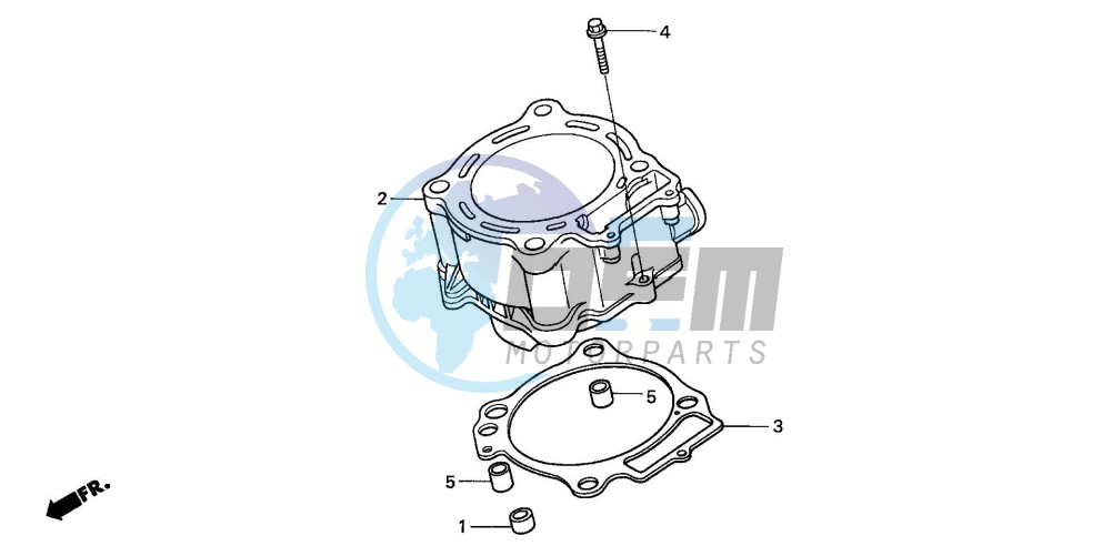 CYLINDER (TRX450R4,5)