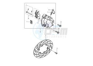 XQ MAXSTER 150 drawing FRONT BRAKE CALIPER