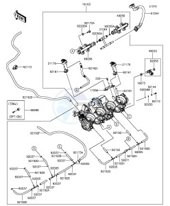 NINJA ZX-10R ABS ZX1000SGFA XX (EU ME A(FRICA) drawing Throttle