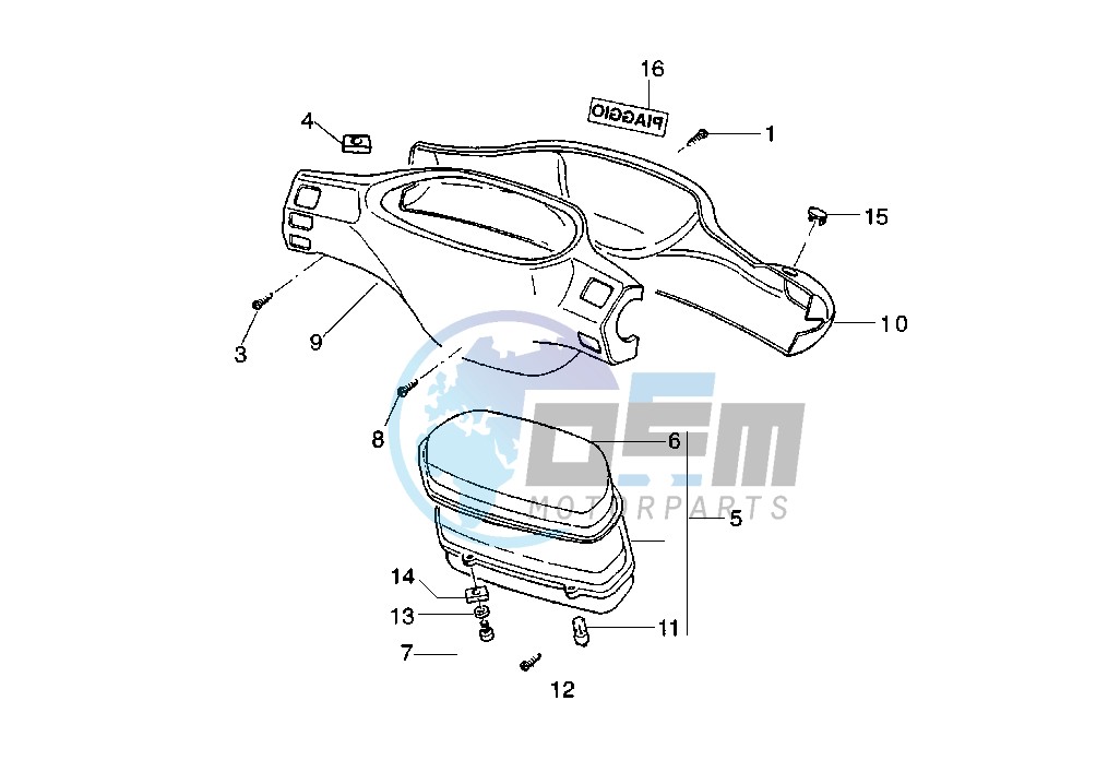 Speedometer - Handlebar covers