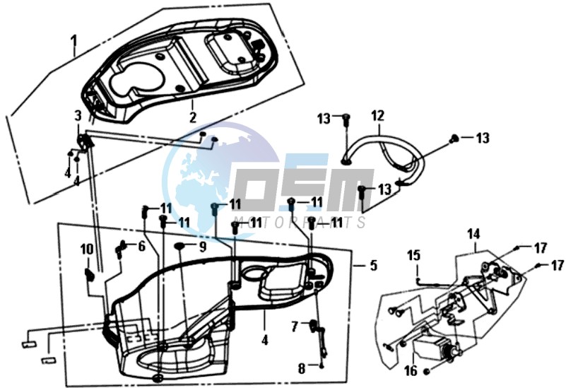 BUDDY SEAT - HELMET BOX - CARRIER