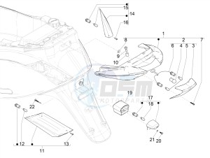 ZIP 50 4T 25 KMH NOABS E4 25kmh (EMEA) drawing Rear headlamps - Turn signal lamps