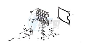 GTS 300 I drawing CYLINDER HEAD COVER