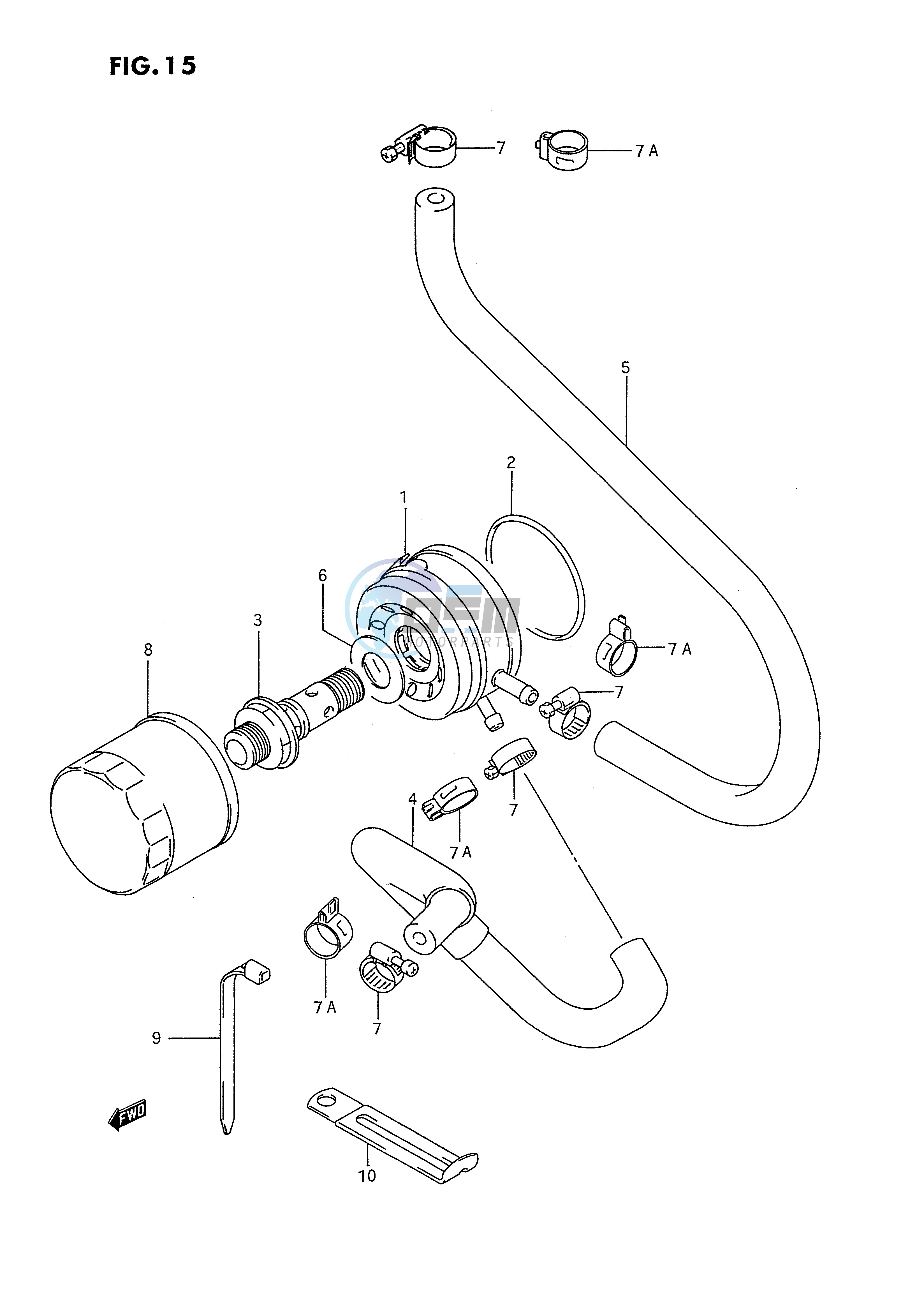 OIL COOLER - OIL FILTER