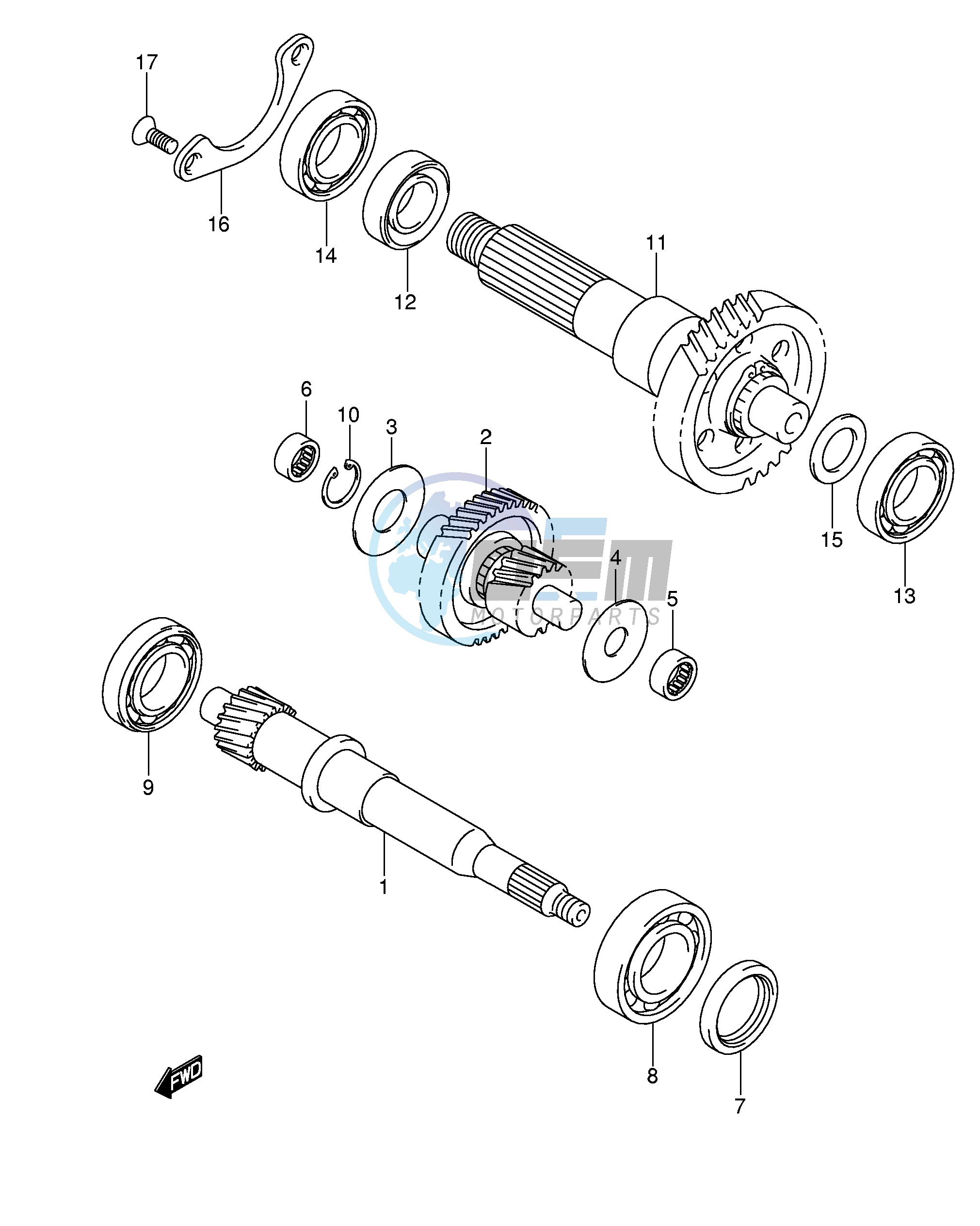 TRANSMISSION (2)(MODEL K5 K6)