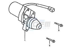 PASSING 125 drawing STARTING MOTOR