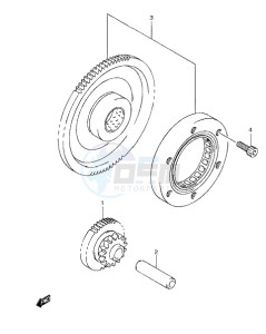 SFV650/A drawing STARTER CLUTCH