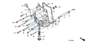 SH1259 UK - (E) drawing RIGHT CRANKCASE COVER