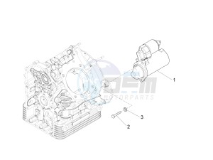 Audace 1400 USA-CND 1380 drawing Starter / Electric starter