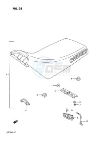 LT230E (E1) drawing SEAT