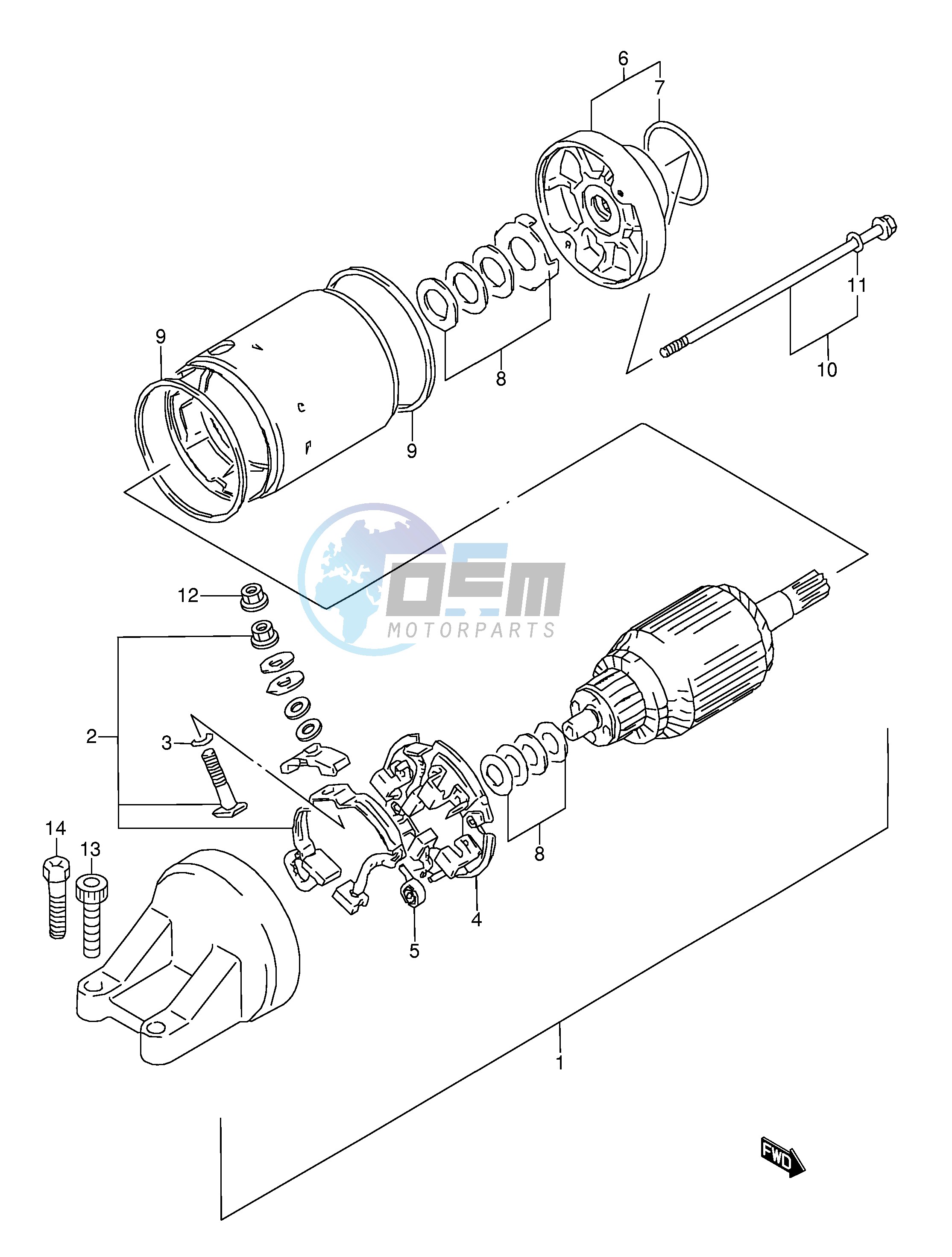 STARTING MOTOR