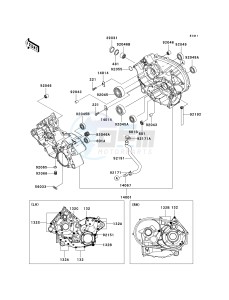 KSV 700 C [KFX700] (C6F) C6F drawing CRANKCASE