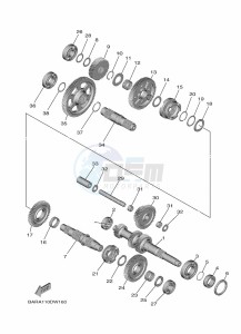 YXE850EN YX85EPAN (BANP) drawing TRANSMISSION