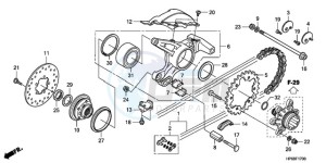 TRX700XX9 Australia - (U) drawing DRIVE CHAIN