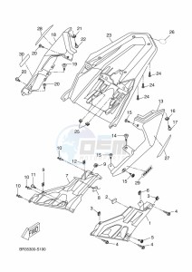 MT-125 ABS MT125-A (BR37) drawing SIDE COVER