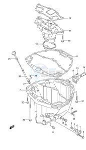 DF 200 drawing Oil Pan