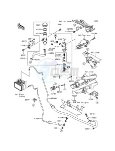 Z300_ABS ER300BFF XX (EU ME A(FRICA) drawing Rear Master Cylinder