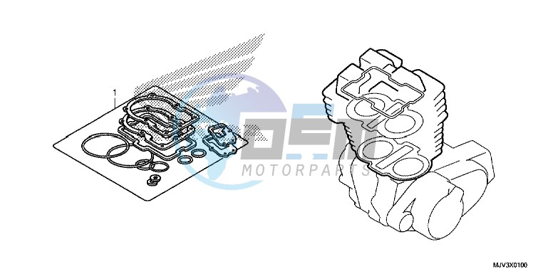 GASKET KIT A