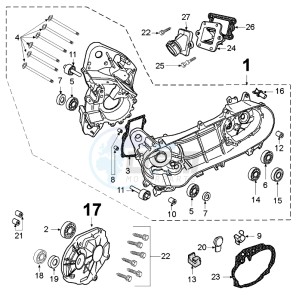 FIGHT 3 LCN drawing CRANKCASE