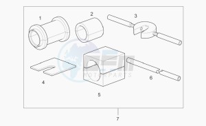 Griso V 1100 IE IE drawing Specific tools IIi