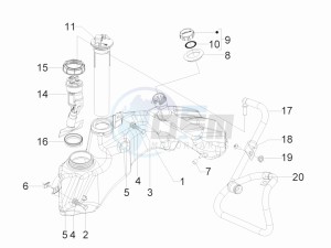 GTS 300 ie Super USA drawing Fuel Tank