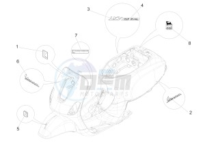 LXV 125 4T 3V IE NOABS E3 (APAC) drawing Plates - Emblems