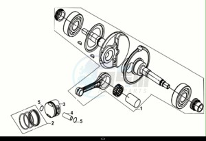 JET 14 125 LC ABS (XC12WX-EU) (E5) (M1) drawing CRANK SHAFT