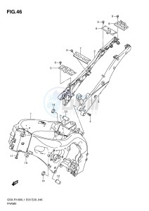 GSX-R1000 (E3-E28) drawing FRAME