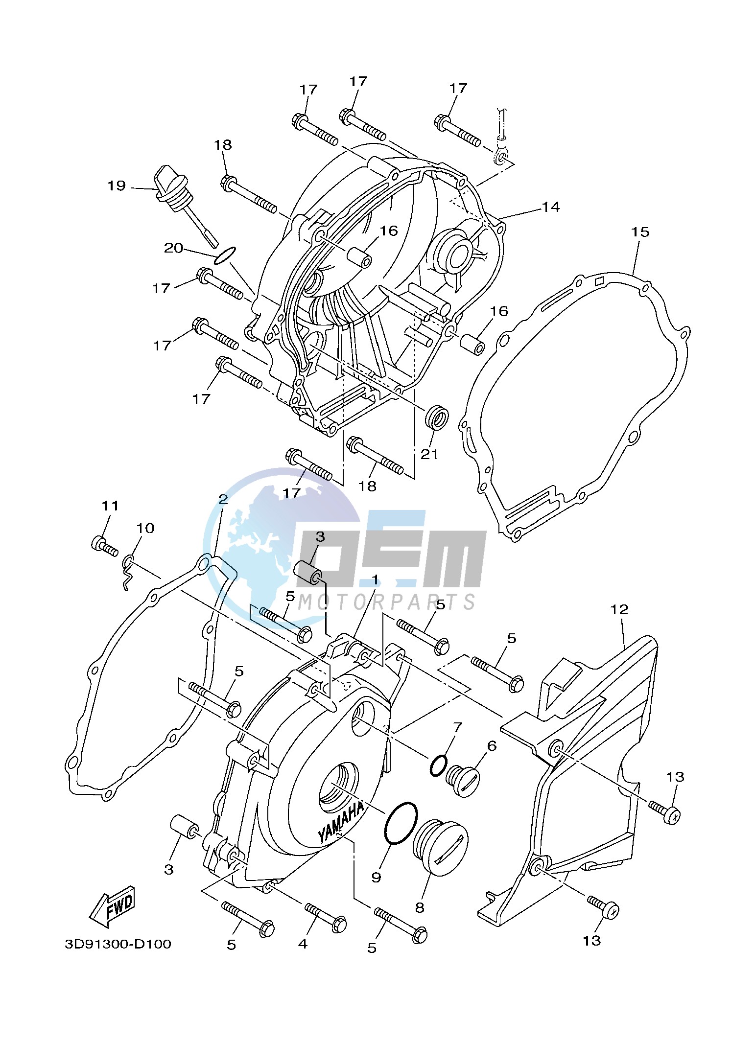 CRANKCASE COVER 1