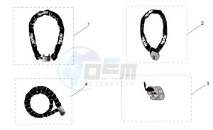 Atlantic 125-250 drawing Acc. - Mechanics anti-theft