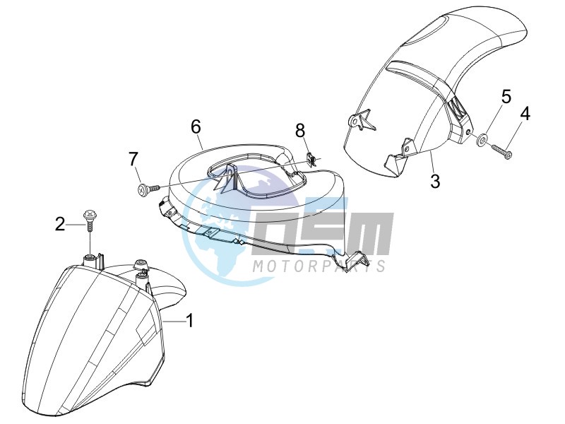 Wheel housing - Mudguard