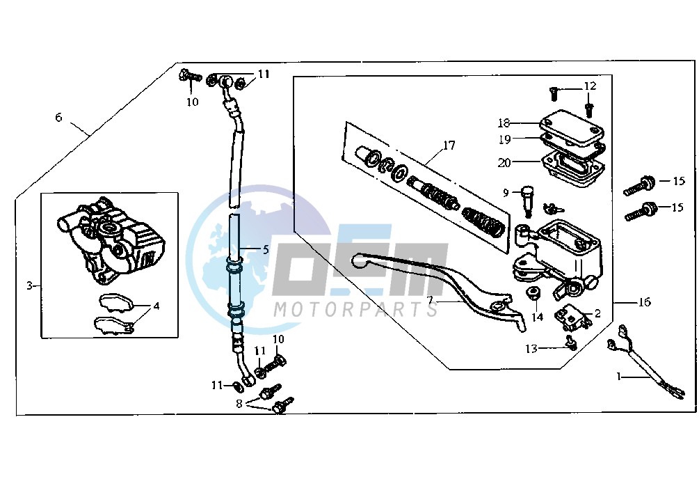 FRONT BRAKE SYSTEM