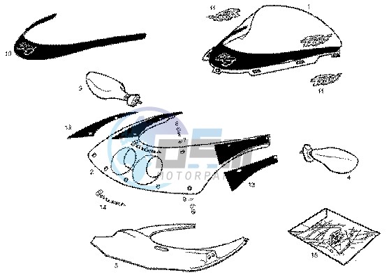 Handlebar covers - fairing