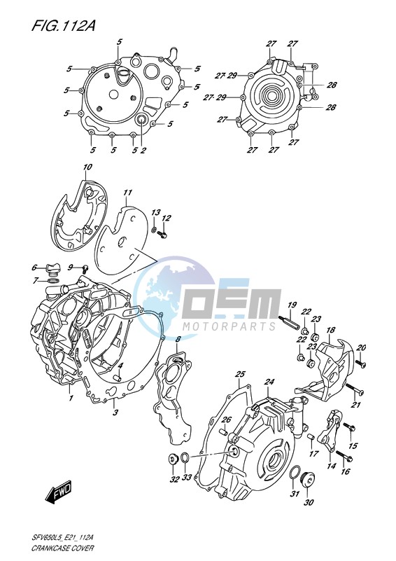 CRANKCASE COVER